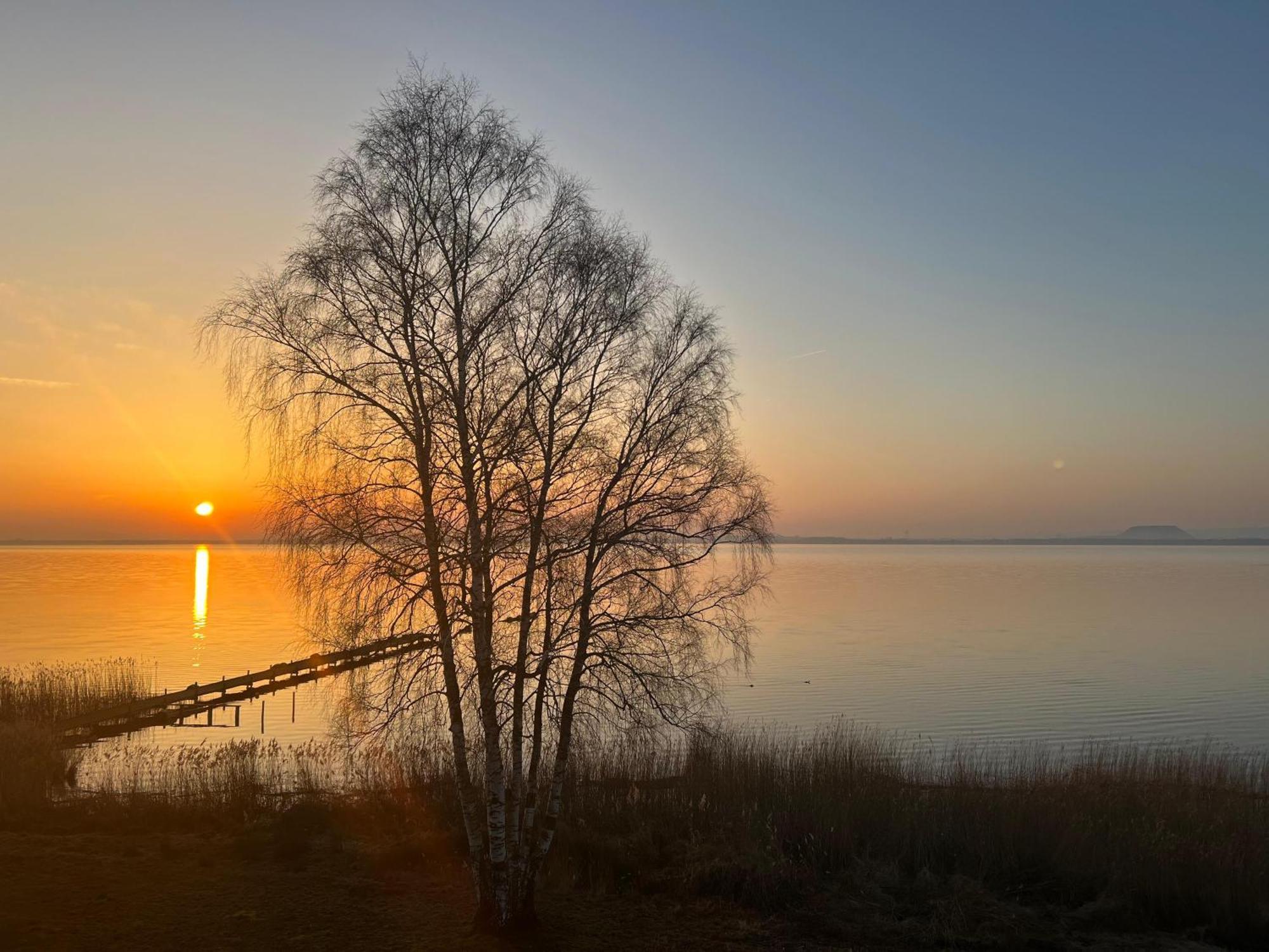 Ferienwohnung Sunrise - Mit Direktem Blick Auf Das Steinhuder Meer - Mardorf  Dış mekan fotoğraf